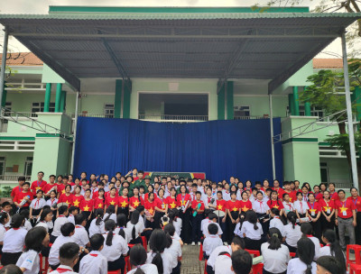 Tiết học thực nghiệm An toàn giao thông "Chuẩn bị và điều khiển xe đạp, xe đạp điện an toàn" năm học 2025 - 2026