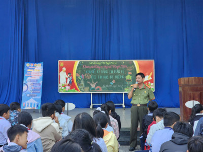 Tiết học thực nghiệm An toàn giao thông "Chuẩn bị và điều khiển xe đạp, xe đạp điện an toàn" năm học 2025 - 2026