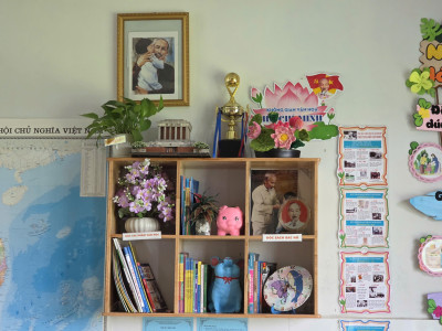 Trường THCS Nguyễn Văn Cừ triển khai hiệu quả “Không gian văn hóa Bác Hồ” tại các lớp học