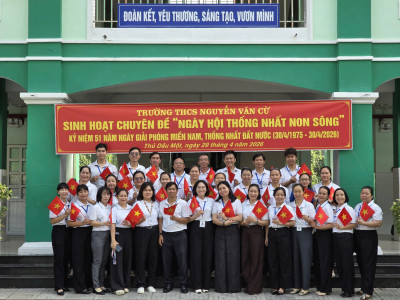 Chuyên đề "Ngày Hội Thống Nhất Non Sông" năm 2026 - Trường THCS Nguyễn Văn Cừ