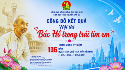 Chi đoàn THCS Nguyễn Văn Cừ hưởng ứng ngày Chủ nhật xanh năm 2026