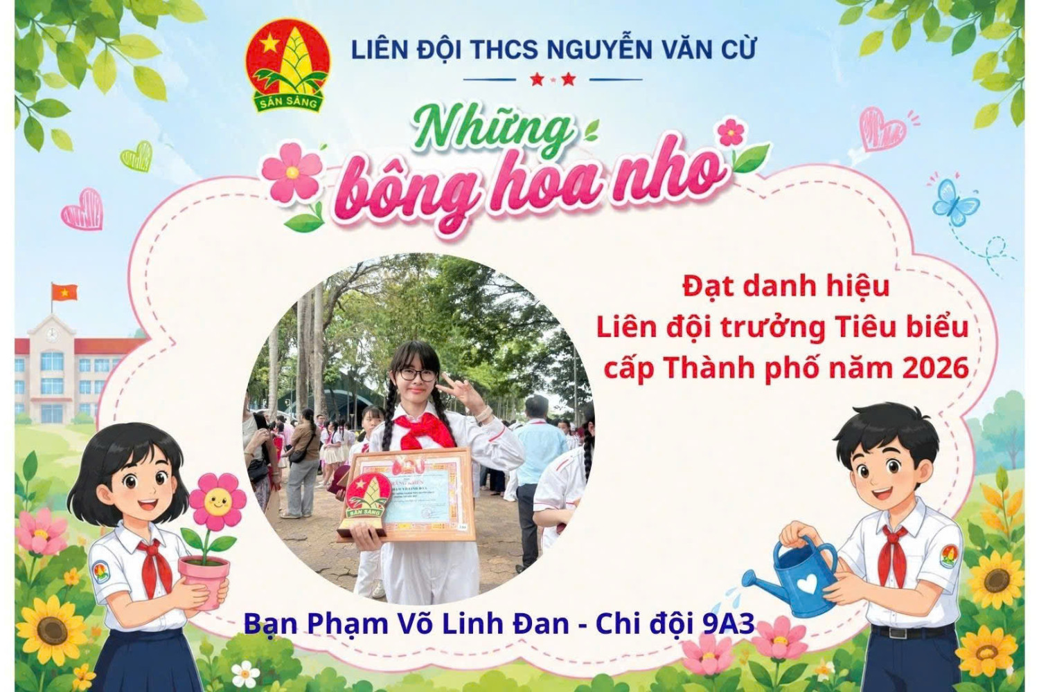 Chuyên mục "Những bông hoa nhỏ" năm học 2025 - 2026